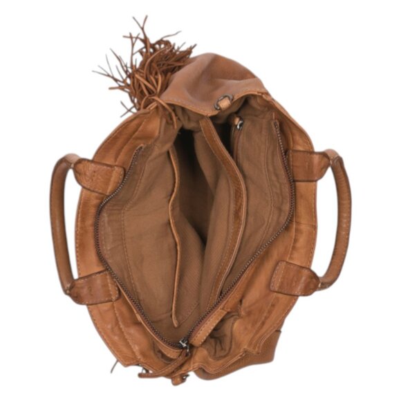 LATICO Leather Convertible Fringe Tote - Picture 2 of 3